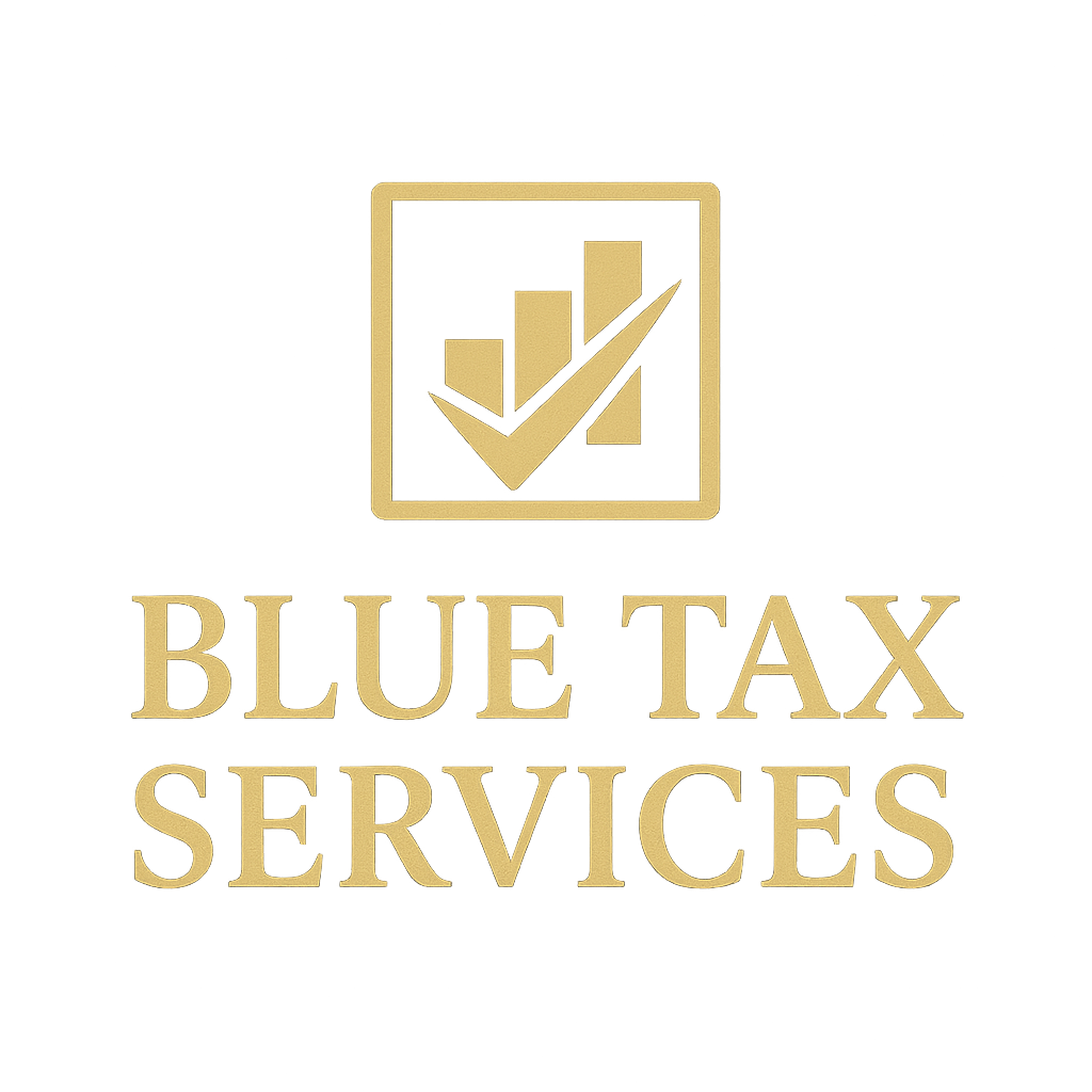 Blue Tax Services Logo